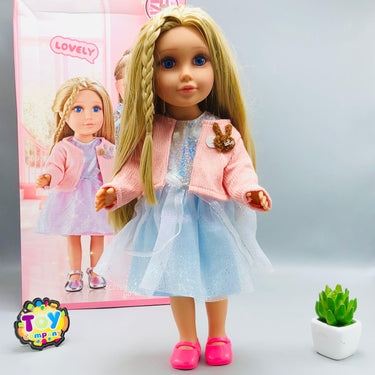18* Inches Premium Movable Joints Princess Sparkle Doll